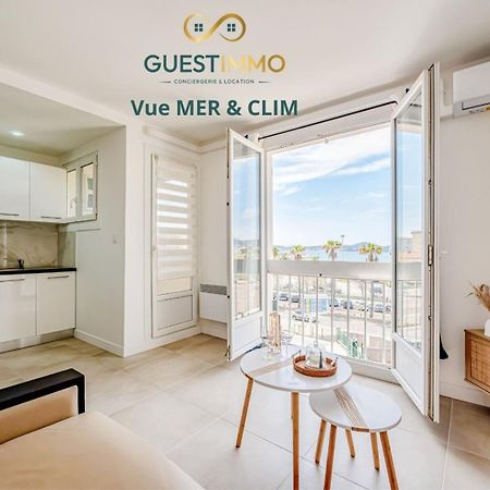 Air-Conditioned Apartment - Sea View Port Τουλόν Εξωτερικό φωτογραφία